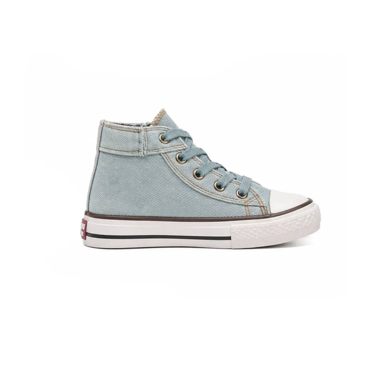 ZenWalk- Denim High-Top Kids Sneakers