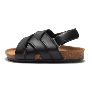 ZenWalk- Atlas Black Kids Sandals