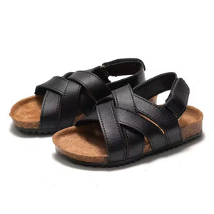 ZenWalk- Atlas Black Kids Sandals