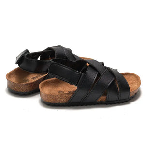ZenWalk- Atlas Black Kids Sandals